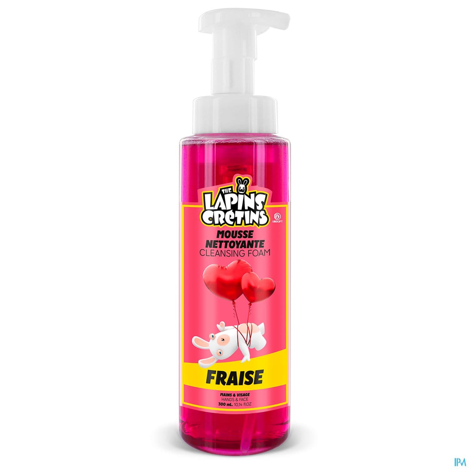 Enfant Licence Mousse Nettoyante Fraise Lapins Cretins 300ml