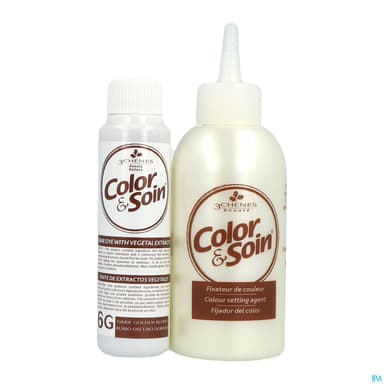 3 CHENES COLOR/SOIN BL FONC DORE6G