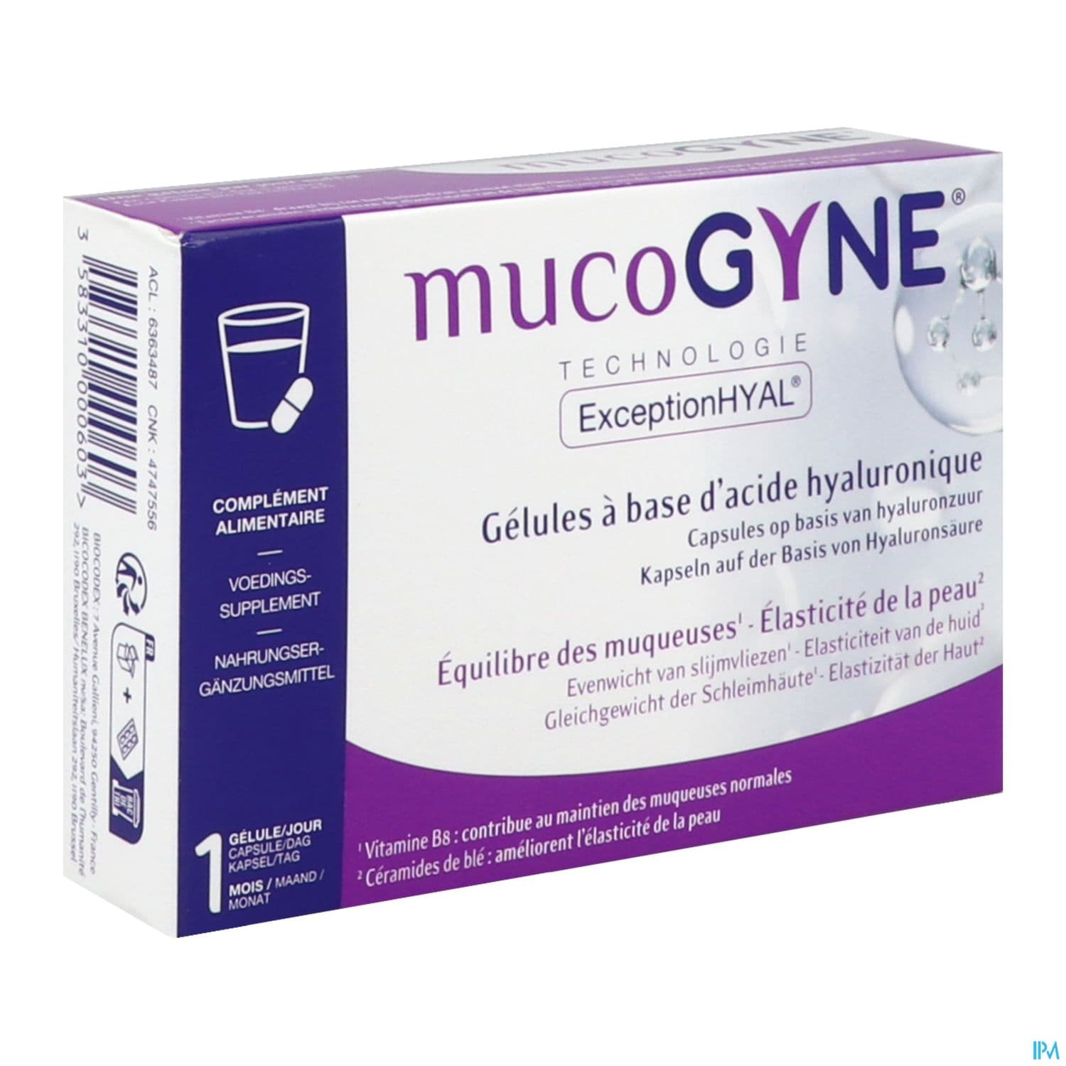 Mucogyne Voie Orale Gelule 28