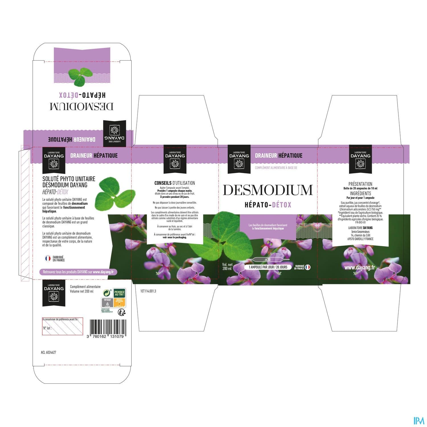 Dayang Desmodium Ampoule 10ml 20