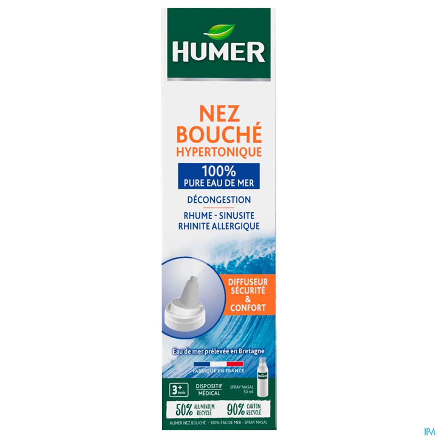 HUMER NEZ BOUCHE AD/ENF SPR 50ML