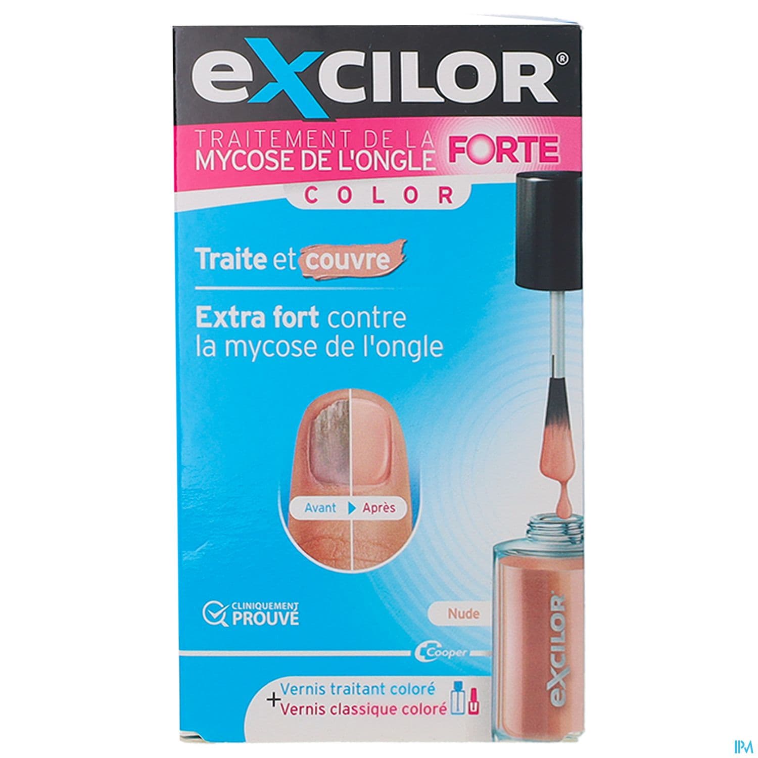 EXCILOR FORTE COLOR ONGLE NUD 30ML
