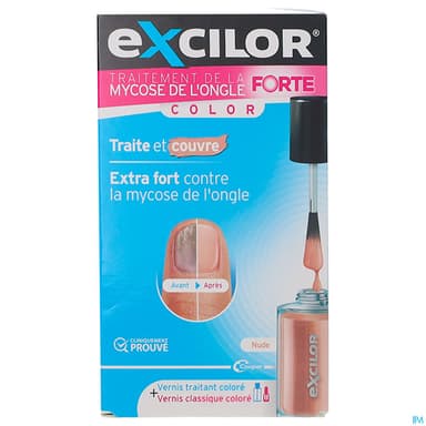 EXCILOR FORTE COLOR ONGLE NUD 30ML