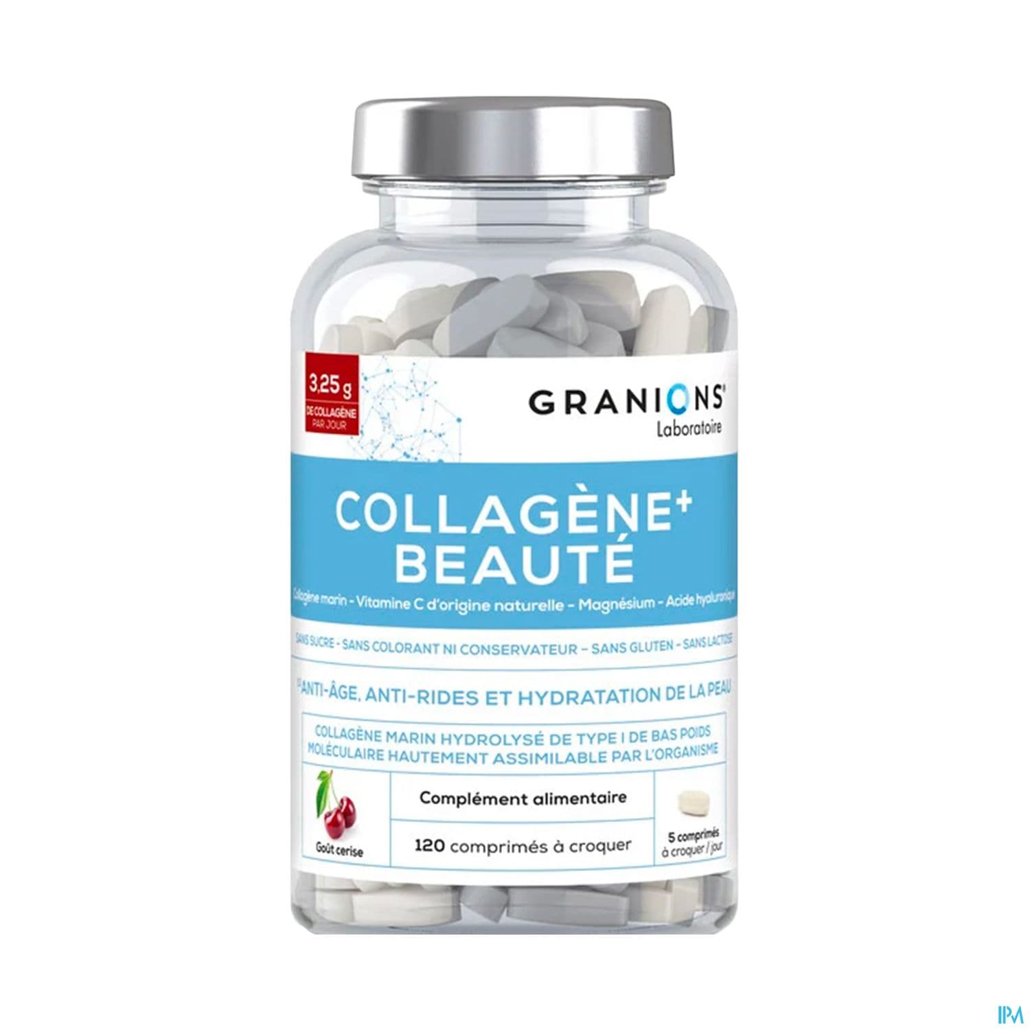 GRANIONS COLLAGENE CROQ CERISE 120