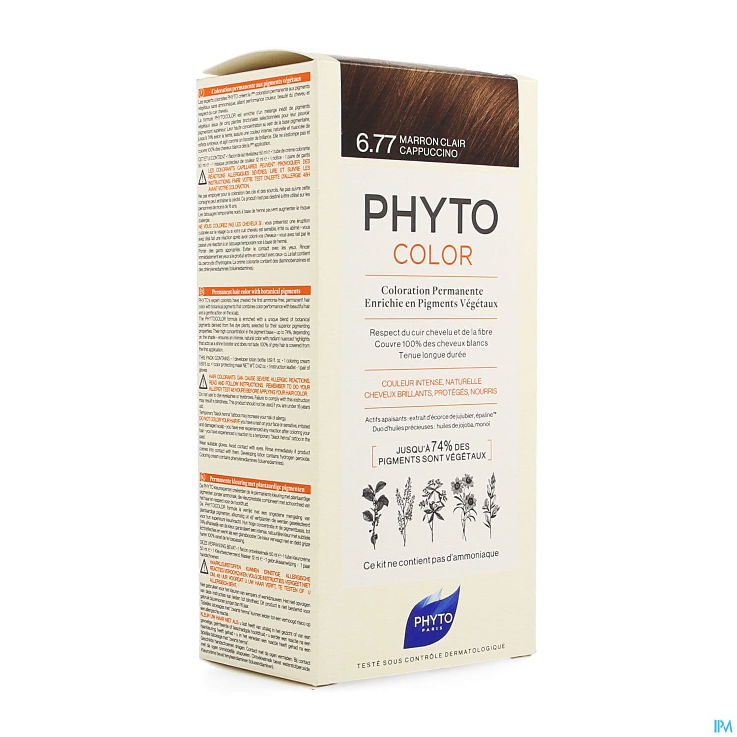 PHYTO COLOR 6,77 MARRON CLAIR CAPP