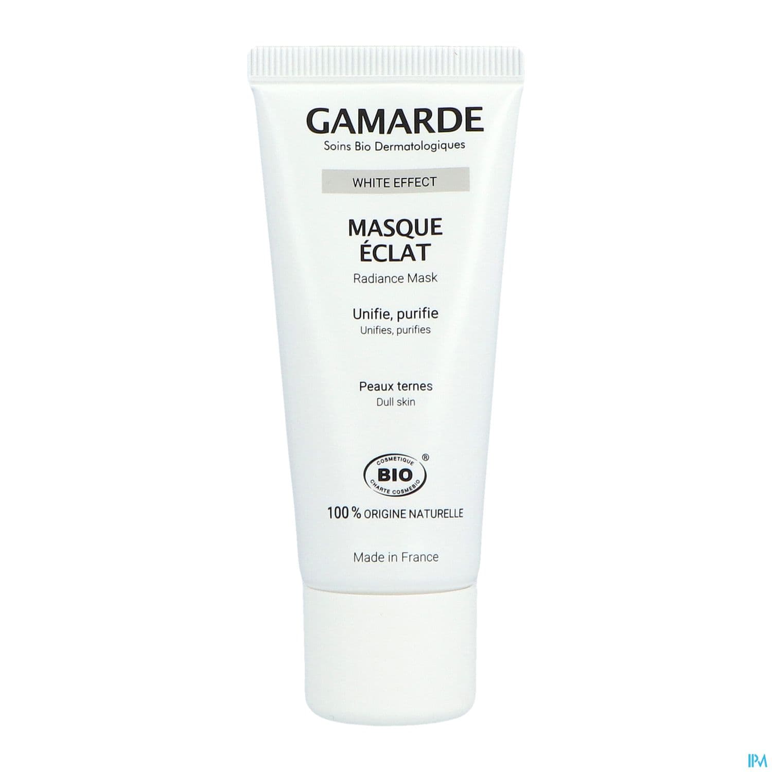 GAMARDE WHITE EFF MASQ ECLAT 40G