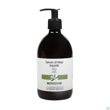 Laboratoire Du Haut-segala Savon Alep Liquide 20% Huile De Baies De Laurier Biologique 500ml