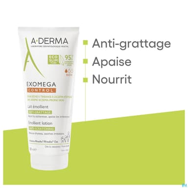 A-DERMA EXOMEGA CONT LAIT 200ML