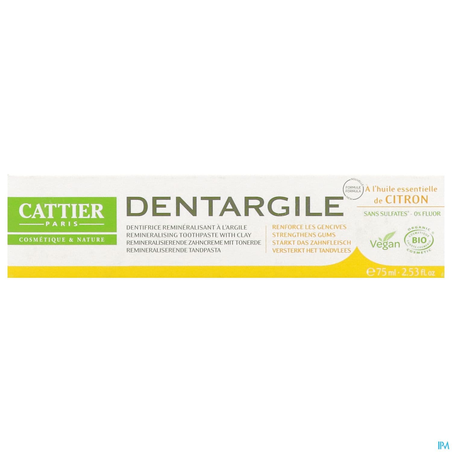 DENTARGILE DENT CITRON TUB 75ML