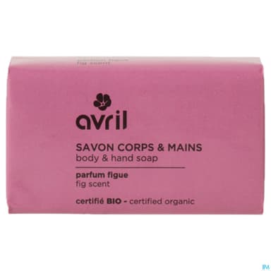 Avril Savon Corps Et Mains Figue Bio 100g