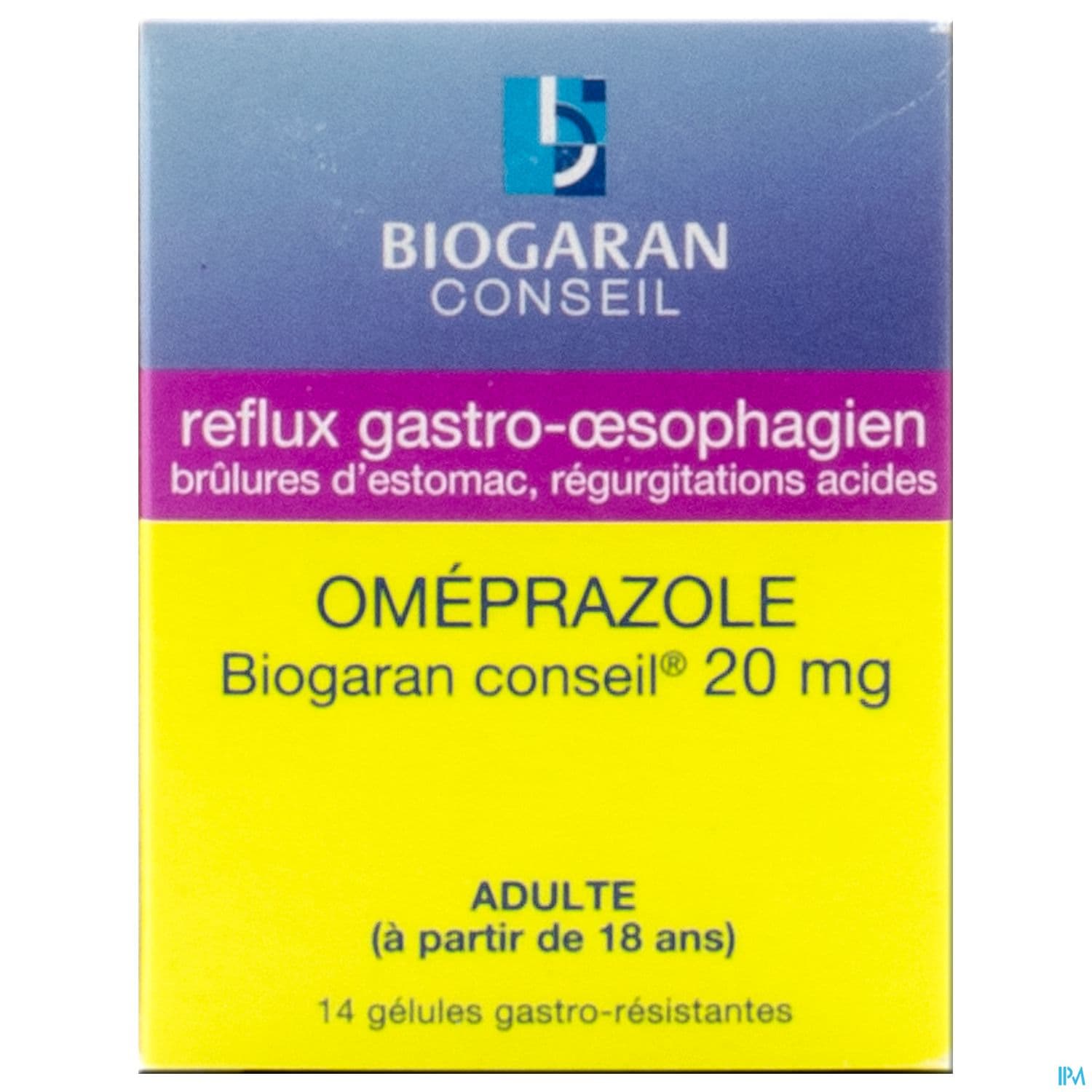 OMEPRAZOLE 20MG BIOG CONS GEL 14