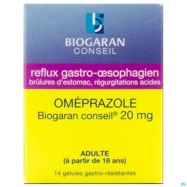 OMEPRAZOLE 20MG BIOG CONS GEL 14