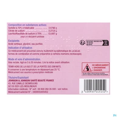 MICROLAX BB SOL RECTALE UNIDOSE 4