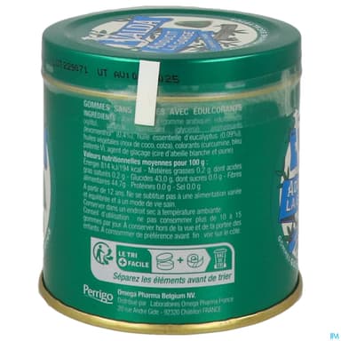 VALDA GOM S/SUC MENT/EUCAL 140G