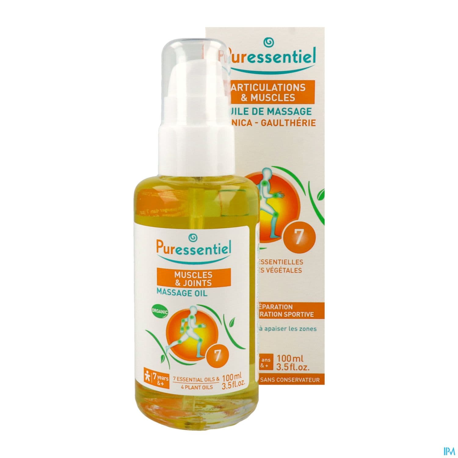 Puressentiel Huile De Massage Bio Effort Musculaire Arnica Gaultherie Nouvelle Formule 100ml