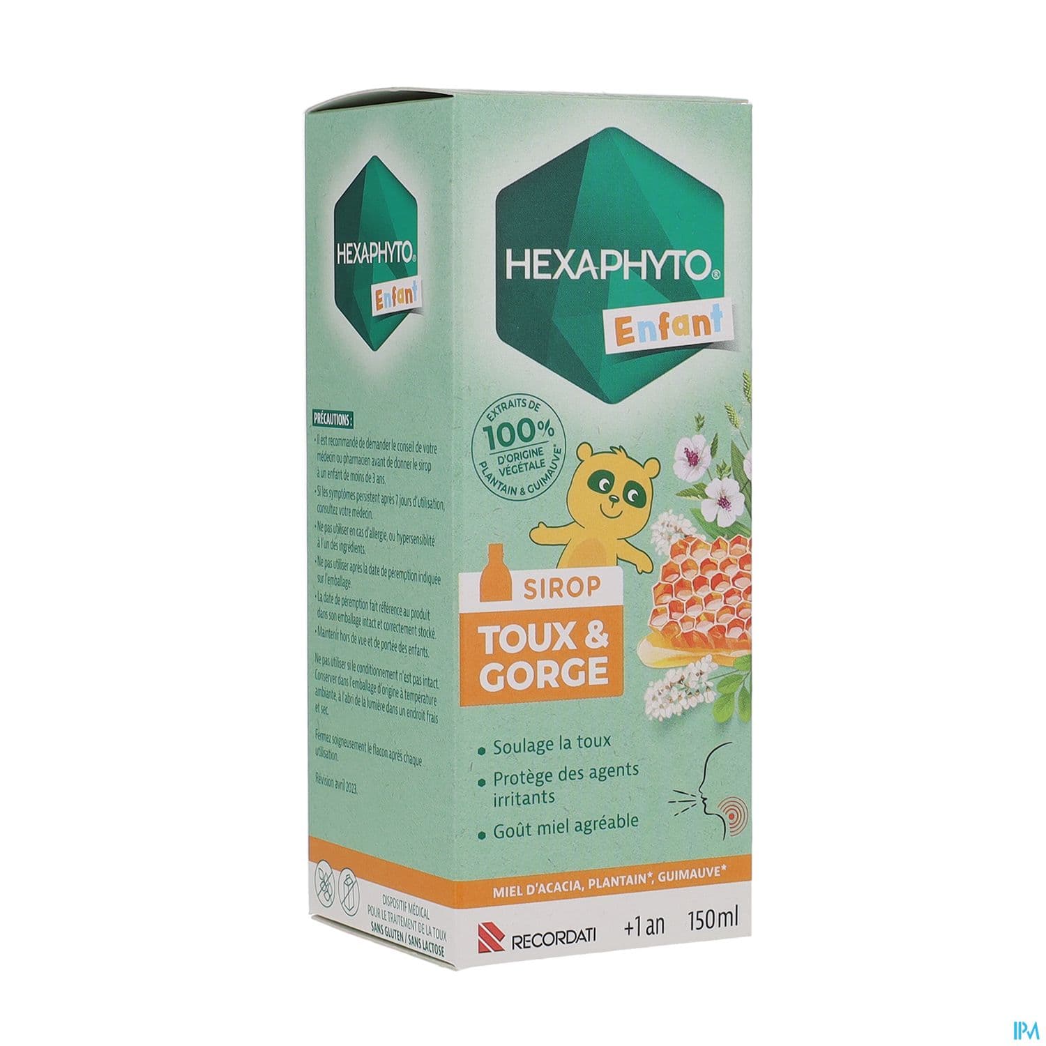 HEXAPHYTO SIROP TOU/GORG ENF 150ML