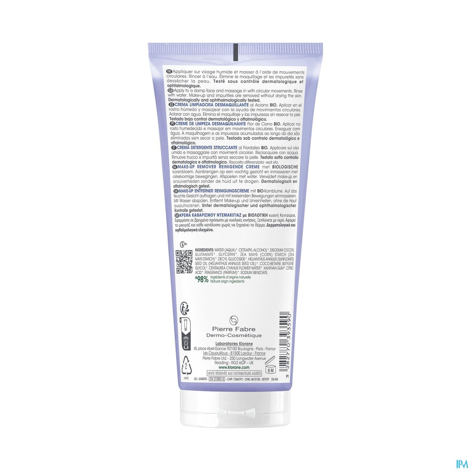 KLORANE CR NETT DEMAQ 200ML