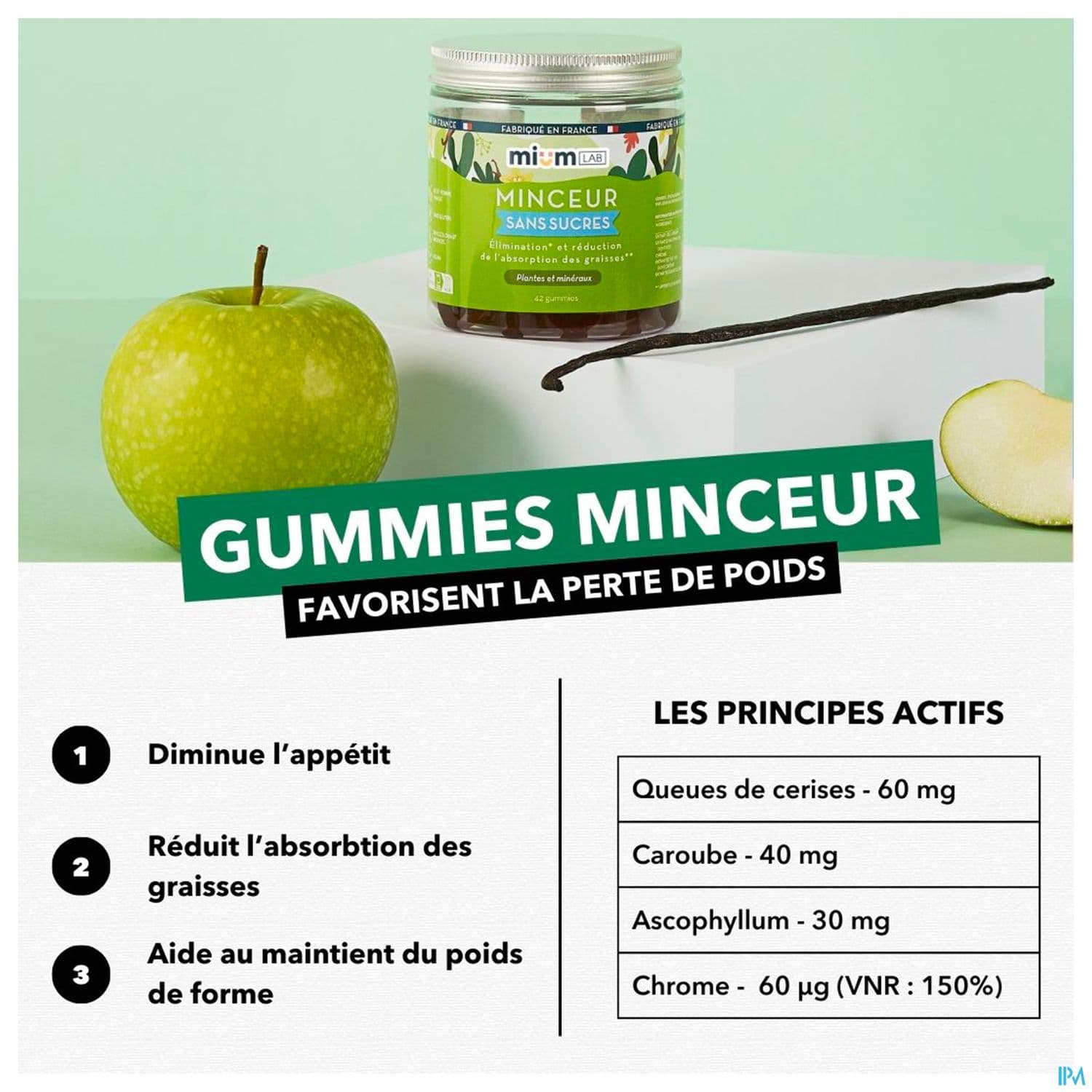 Mium Lab Minceur Sans Sucre Gummies 42