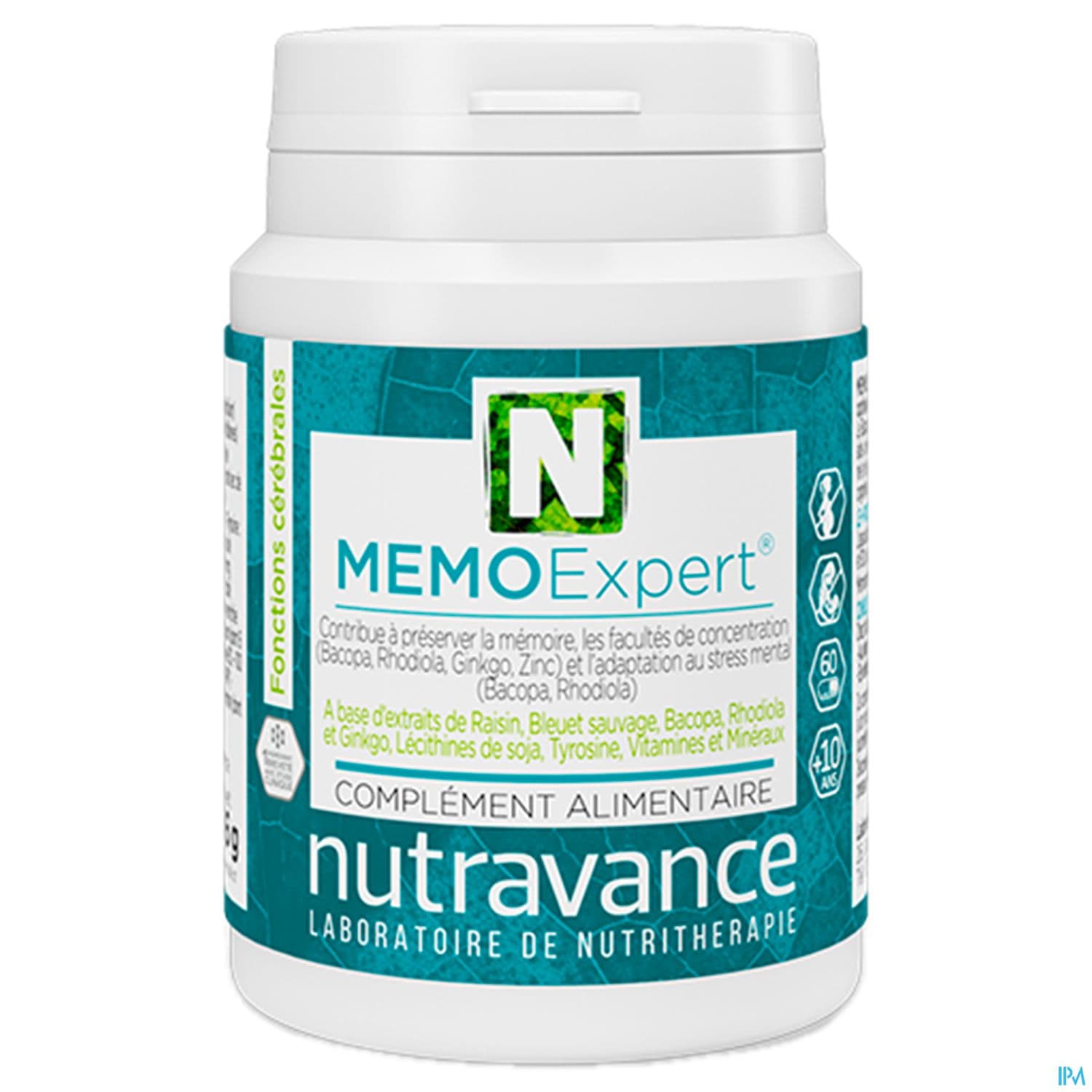 Nutravance Memoexpert Gelule 60