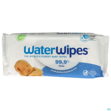 WATER WIPES LINGETTE COMPOST X60