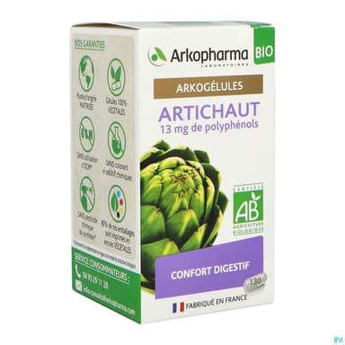 Arkopharma Arkogelules Artichaut Bio Gelule 130