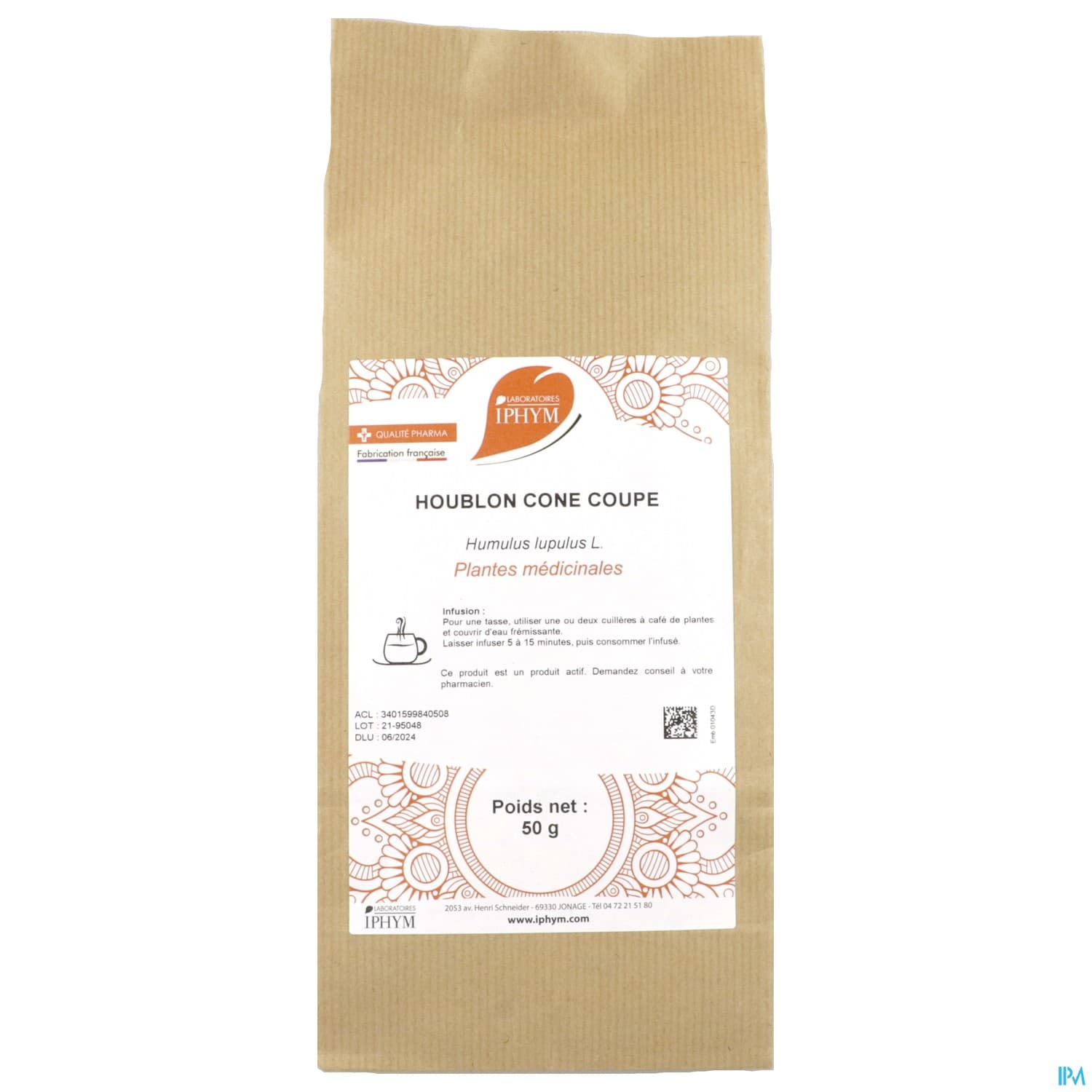 HOUBLON IPHYM CONE COUPE 50G