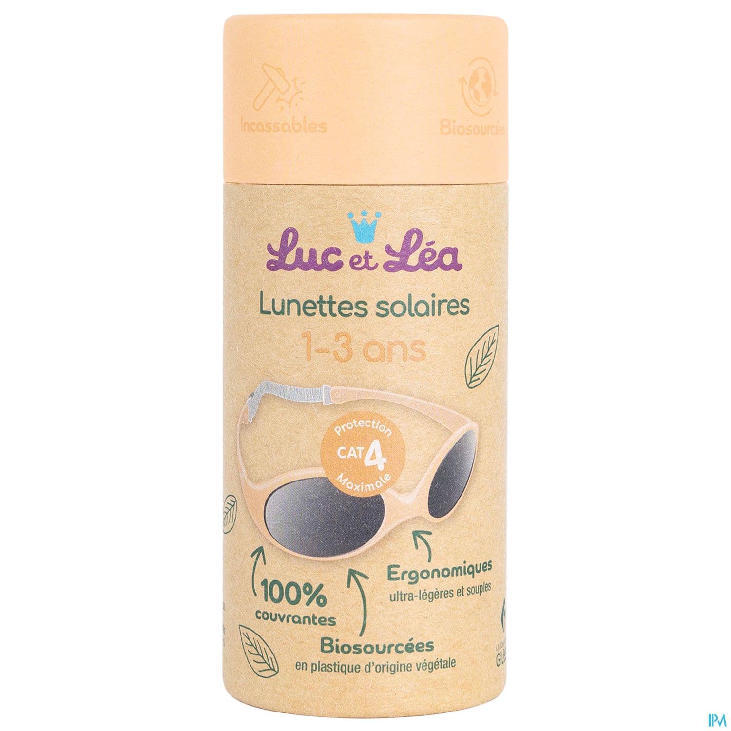 Luc Et Lea Lunette De Soleil Biosourcees 1/3a Peche