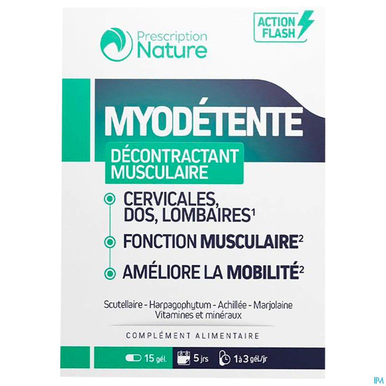 Prescription Nature Myodetente Gelule 15