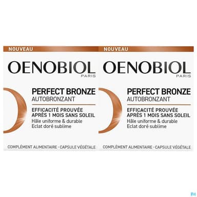 Oenobiol Perfect Bronze Autobronzant Capsule 30 X2