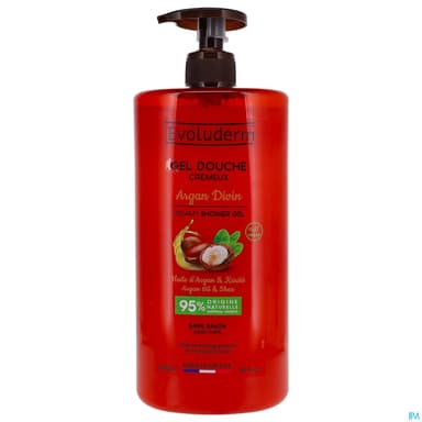 Evoluderm Gel Douche Argan Divin 1l