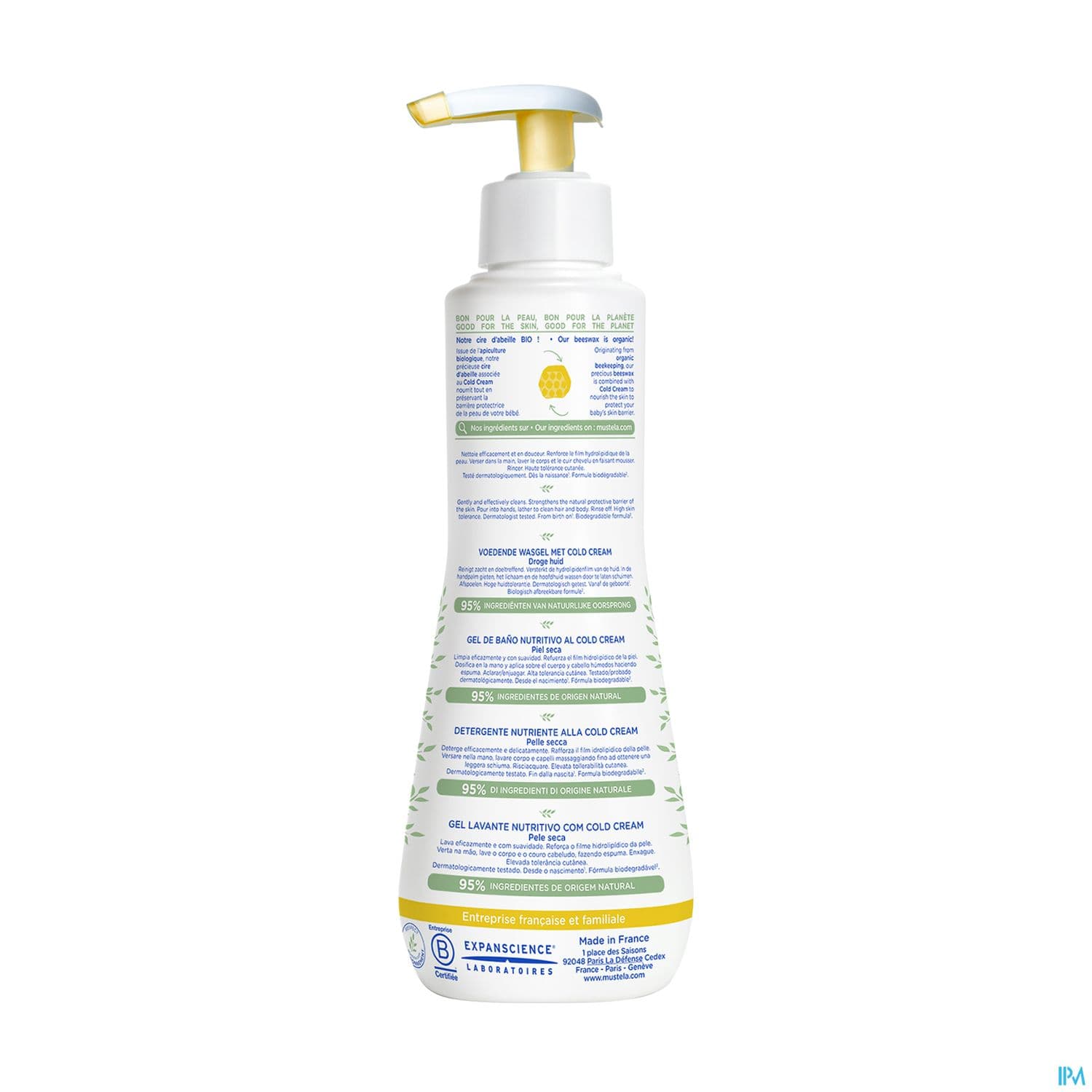 MUSTELA BB GEL LAV COLD CREAM 300