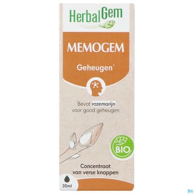 Herbalgem Memogem Gc10 Memoire Bio 30ml