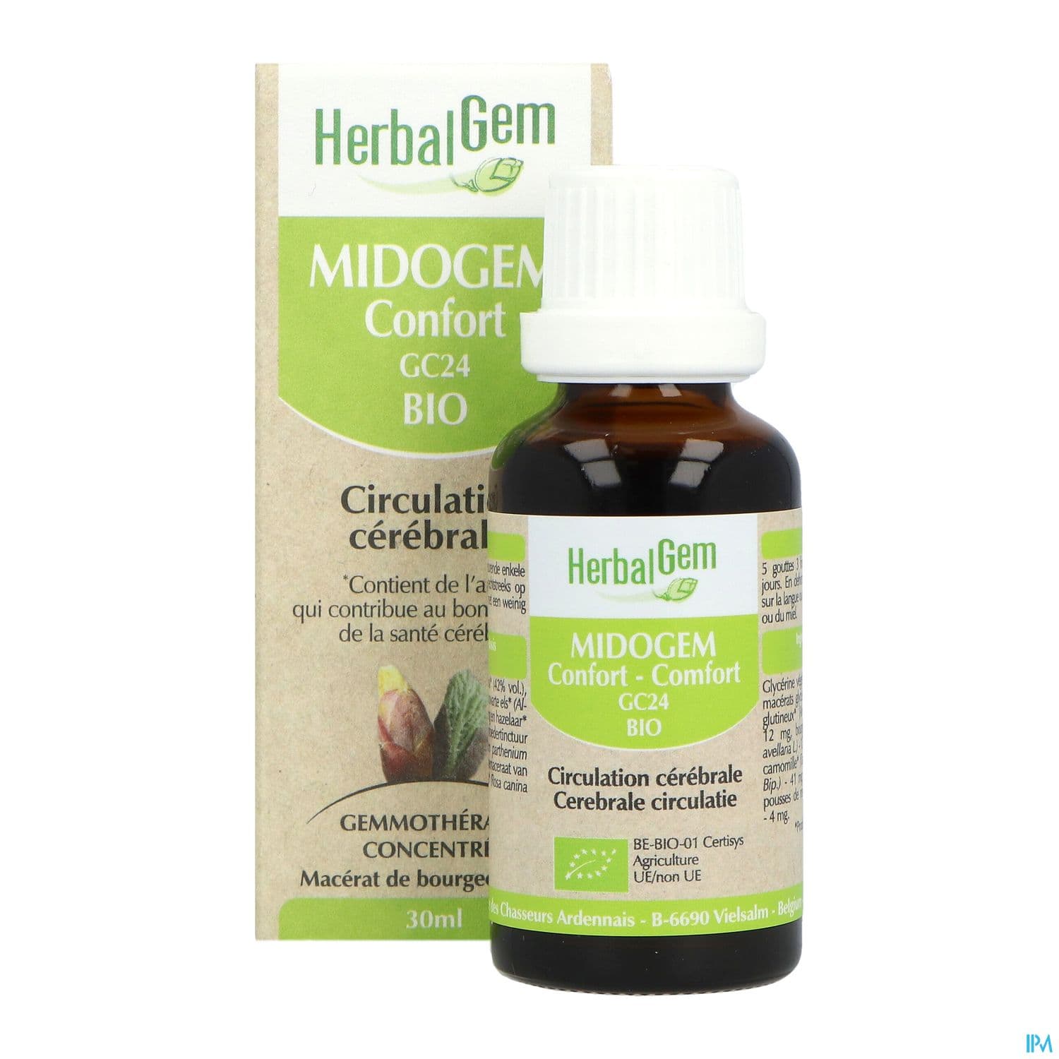 HERBALGEM MIDOGEM CONFORT BIO 30ML