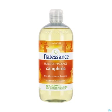 NATESSANCE HLE MASSAGE CAMPH 500ML