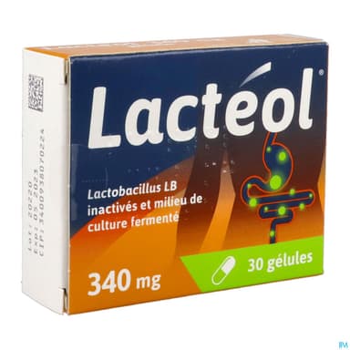 LACTEOL 340MG GELULE 30