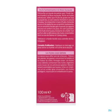 WELEDA HLE HARMONISANTE ROSE 100ML