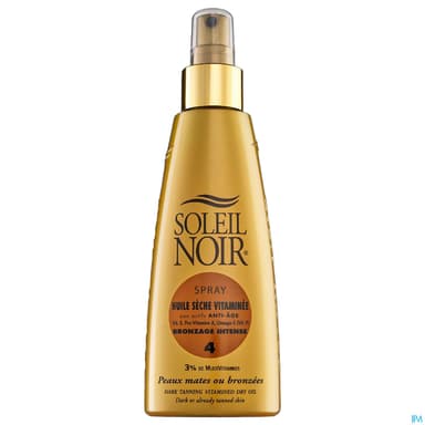 Soleil Noir Huile Seche Vitamine Ip 4 Spray 150ml