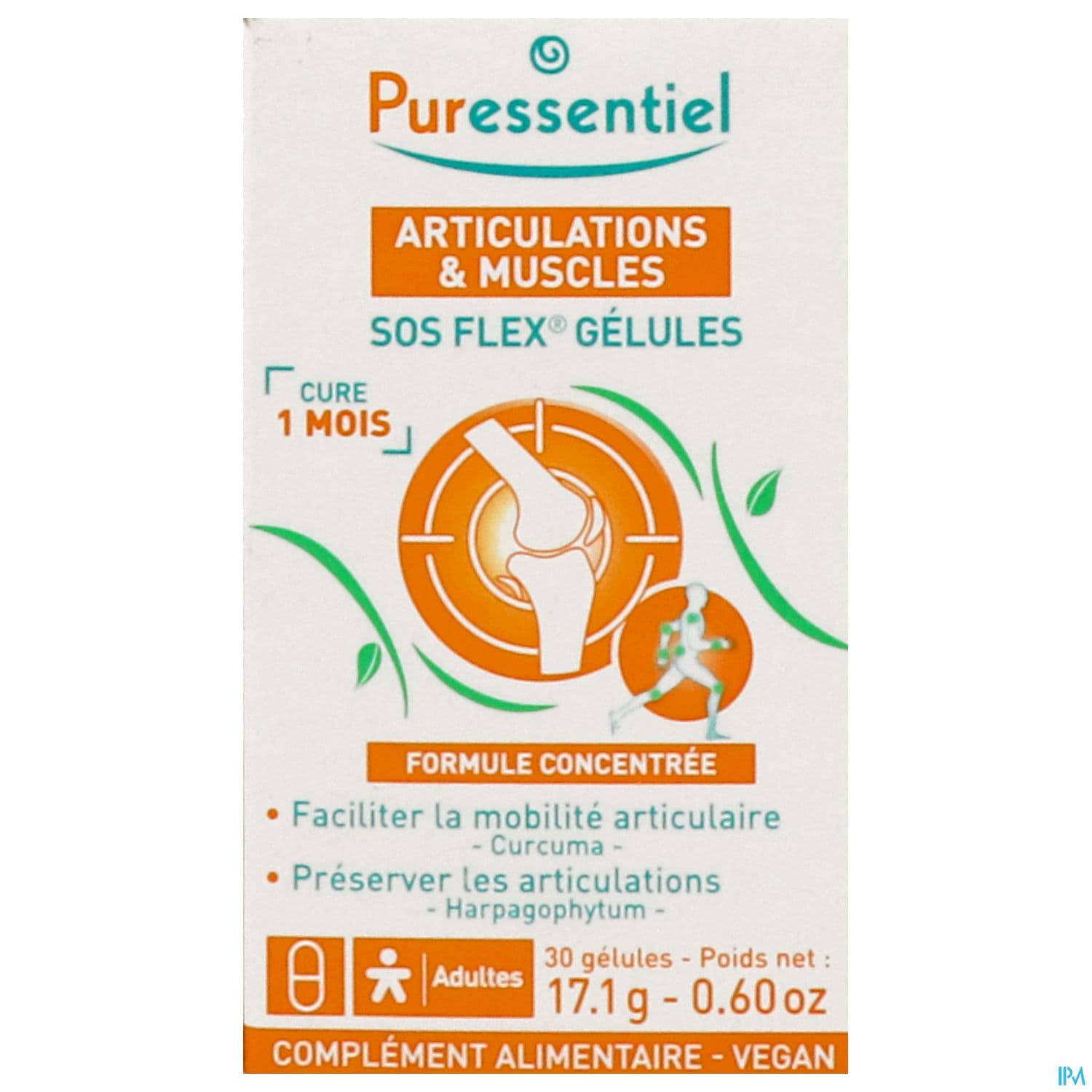 PURESSENTIEL SOS FLEX GELUL 30