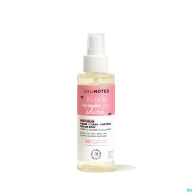 Solinotes Huile Seche Rose 100ml