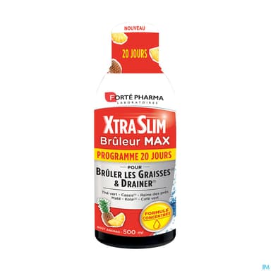 XTRA SLIM BRULEUR MAX SOL BUV500ML