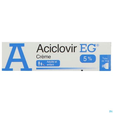 Aciclovir Eg 5% Creme 10g