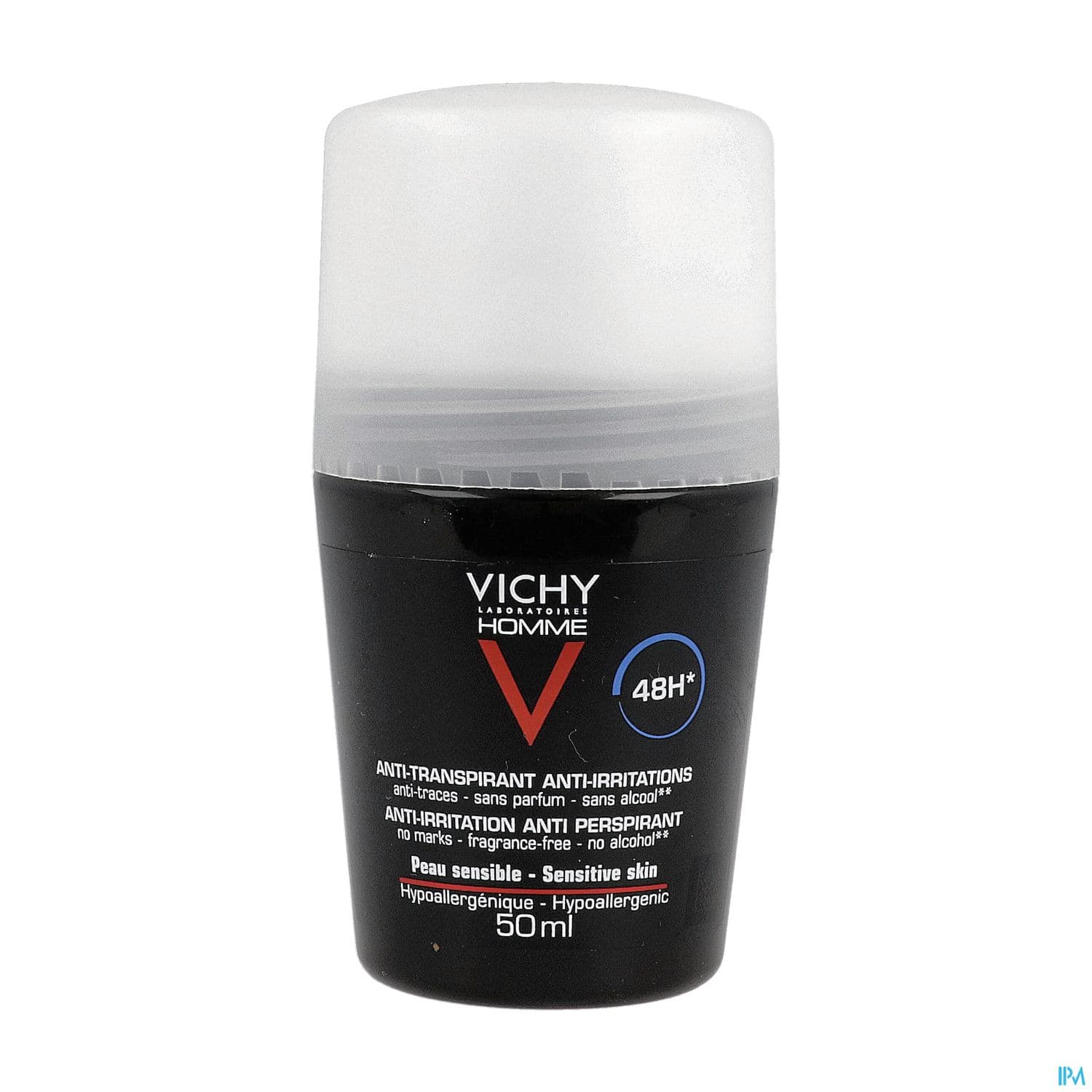 Vichy Homme Antitranspirant Bille Antiirritations 48h 50ml