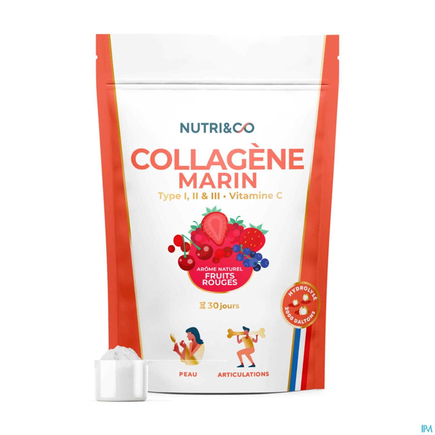 NUTRI&CO COLLAGENE FRUIT RGE 180G