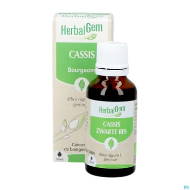 Herbalgem Cassis Bourgeon Macerat Glycerine Bio 30ml