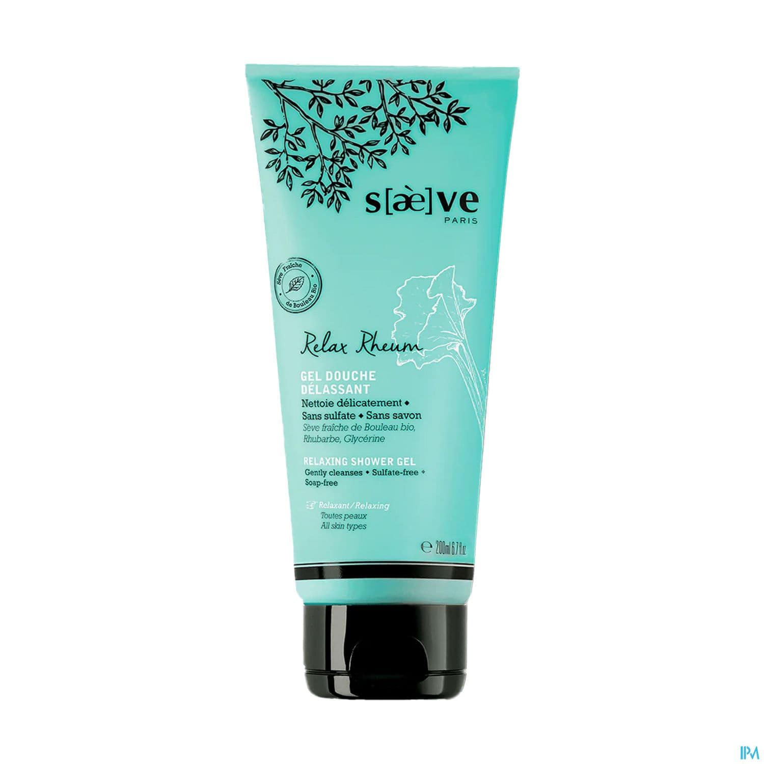 Saeve Relax Rheum Gel Douche Delassant 200ml