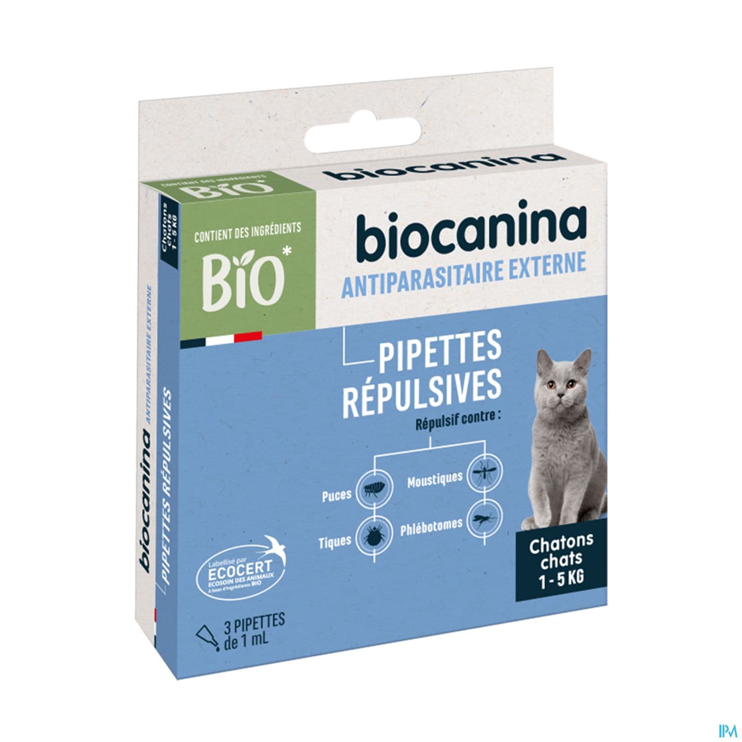Biocanina Pipette Repulsive Chat Bio X1