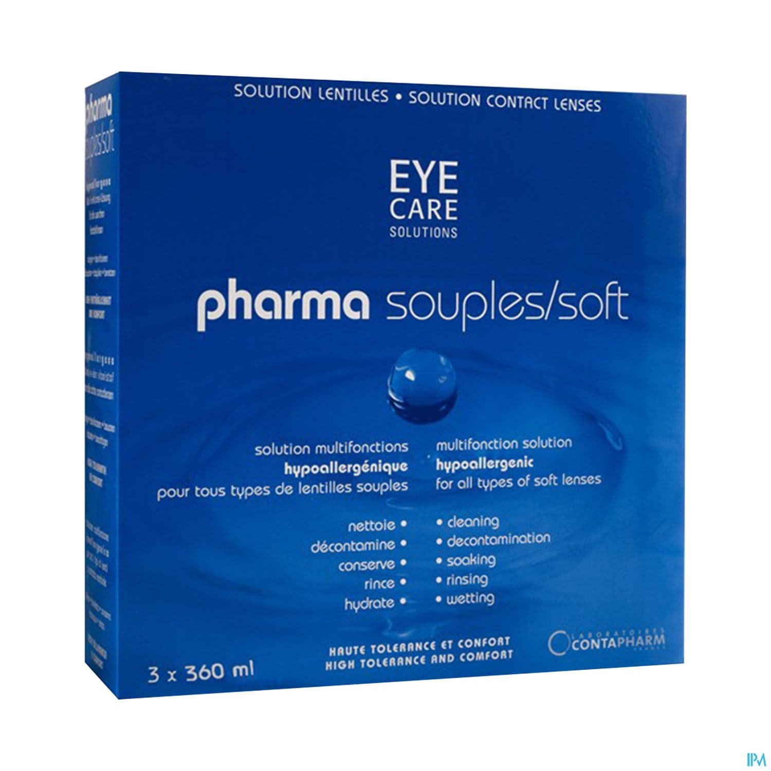 PHARMA SOUPLE SOL LENT 360MLX3