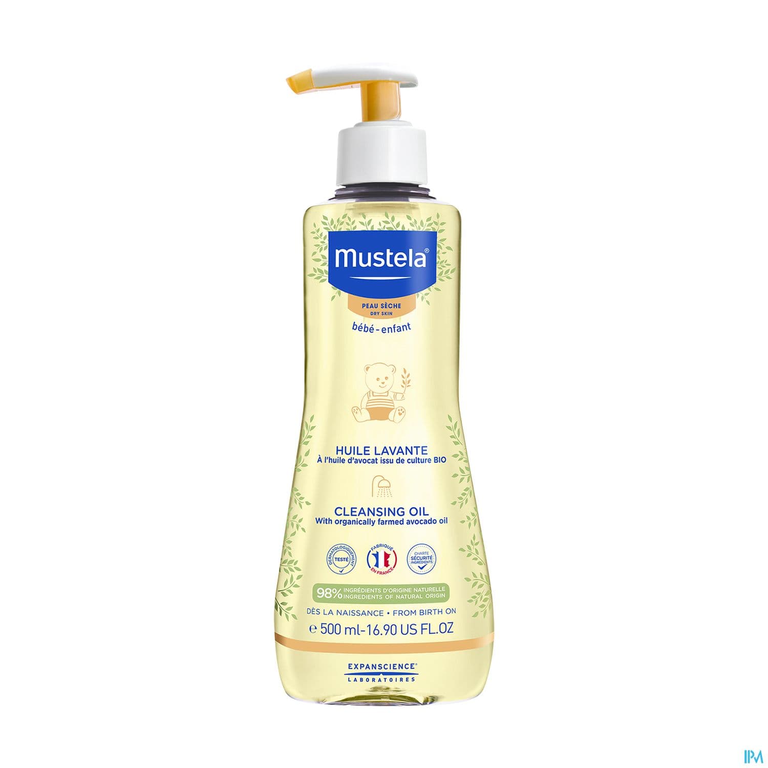 MUSTELA BB HLE LAVANTE PS 500ML