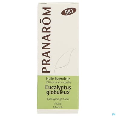 Pranarom Huile Essentielle Bio Eucalyptus Globuleux Feuille 10ml