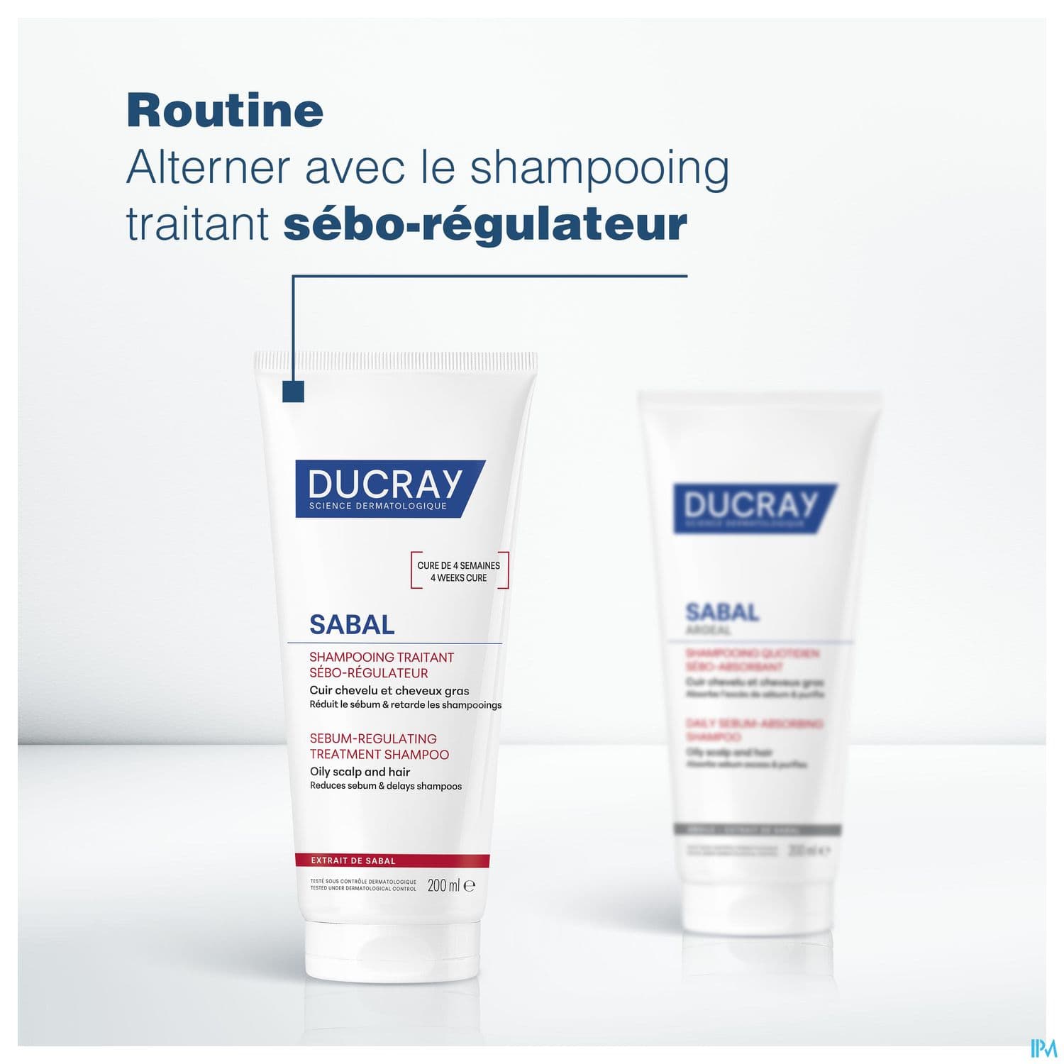 Ducray Sabal Argeal Shampooing Quotidien Sebo-absorbant Nouveau 200ml